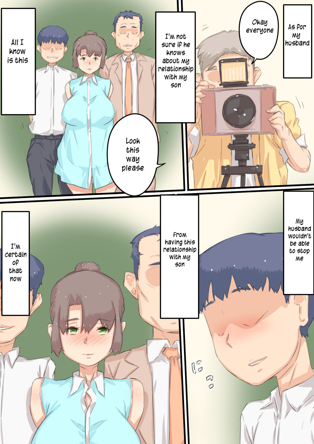 Hentai Manga Comic-My Home Life That Led to Me Carrying My Son's Child-Read-45